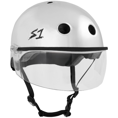 S-One S1 Helmet Lifer Visor Silver Mirror