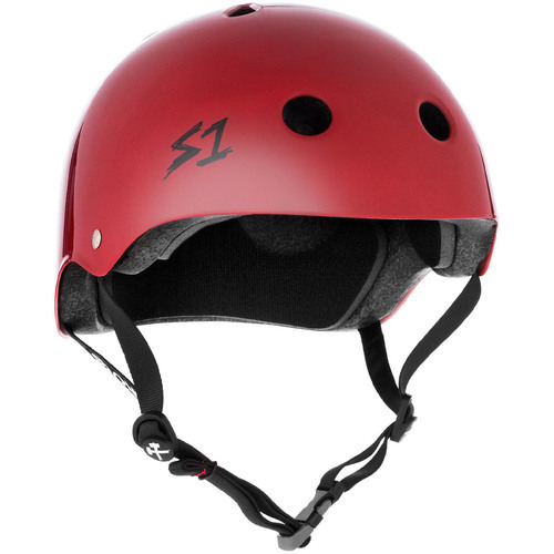 S-One S1 Helmet Mega Lifer Blood Red Gloss