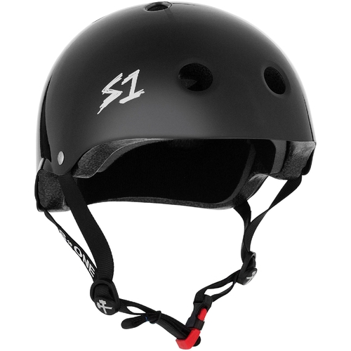S-One S1 Helmet Mini Lifer Black Gloss