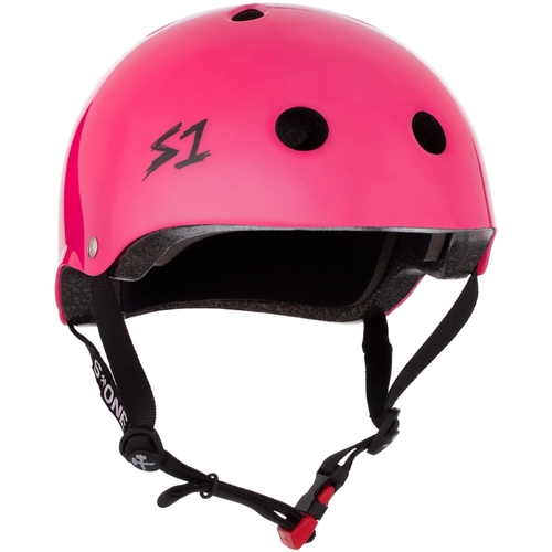 S-One S1 Helmet Mini Lifer Hot Pink Gloss
