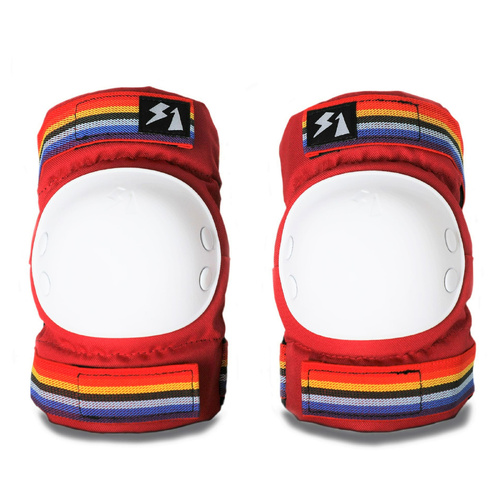 S-One Park Elbow Pack Retro [Size: Mens Small] [Colour: Red]