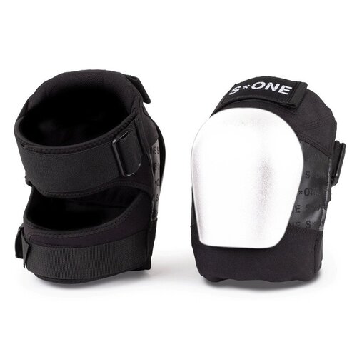 S-One S1 Pro Knee Pads Gen 4 White Caps [Size: Mens X Small]