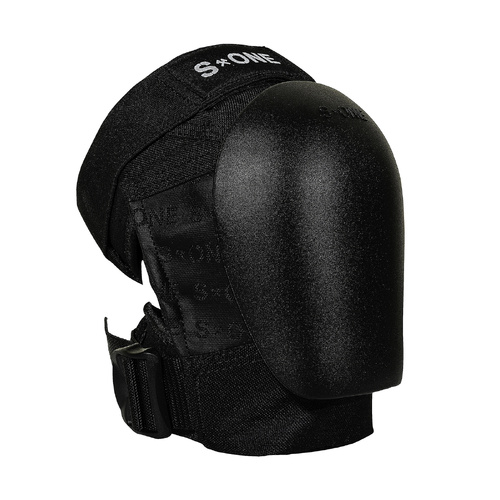S-One Pro Youth Knee Pads Black Caps (Above 30kg)