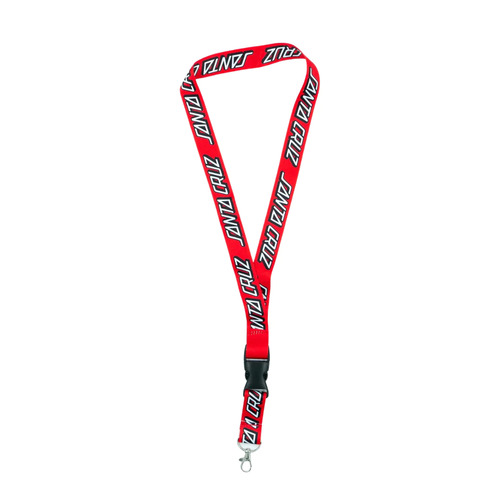 Santa Cruz Lanyard Classic Strip Red