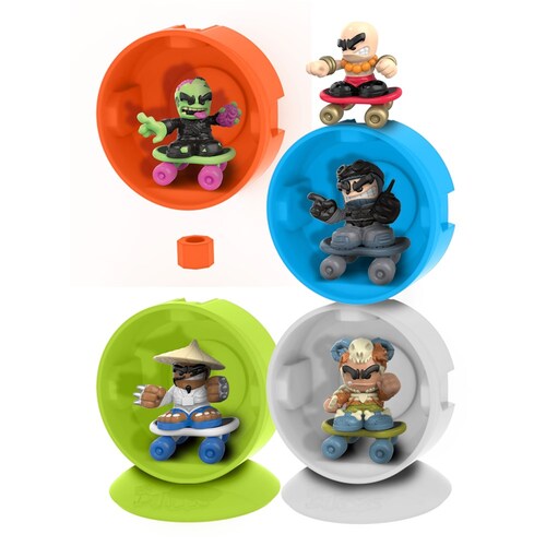 Tech Deck Dude 4 Pack