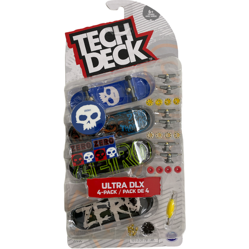 Tech Deck 4 Pack Asst
