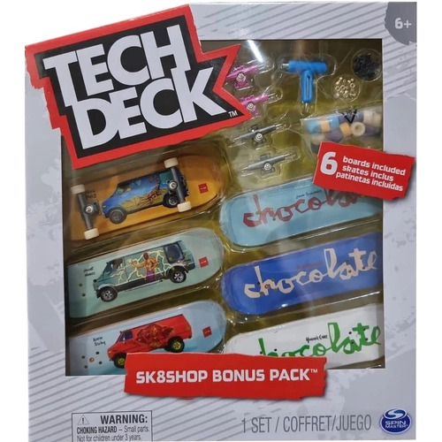 Tech Deck Sk8 Shop Bonus Pack Chocolate