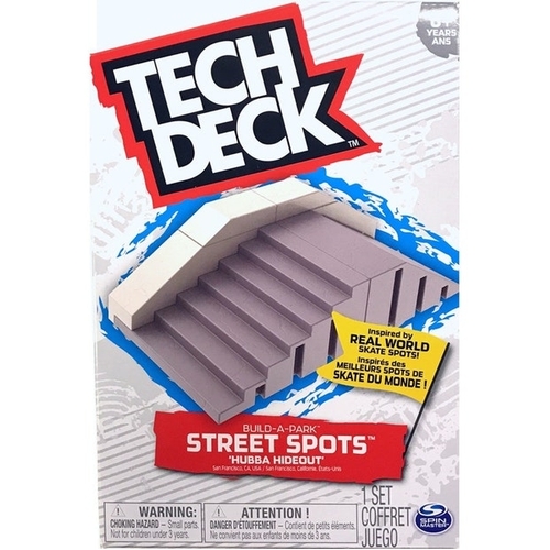 Tech Deck Ramps Build a Park Hubba Hideout