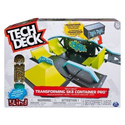 Tech Deck Transforming Sk8 Container Pro 