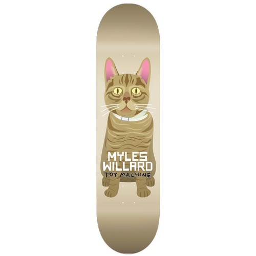 Toy Machine Deck Williard Cat 8.13