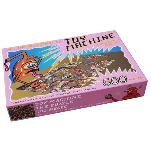 Toy Machine The Puzzle 500pc Multi Coloured