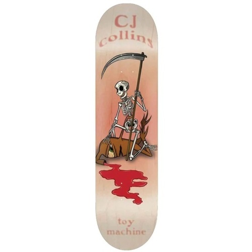 Toy Machine Deck 8.2 Reaper Skeleton CJ Collins