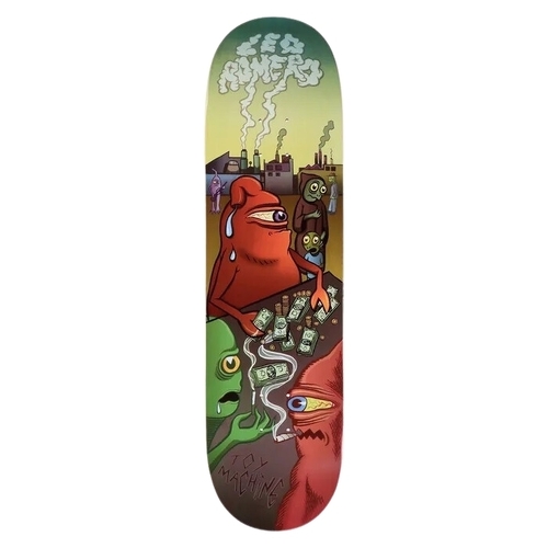 Toy Machine Deck 8.5 Money Grub Leo Romero