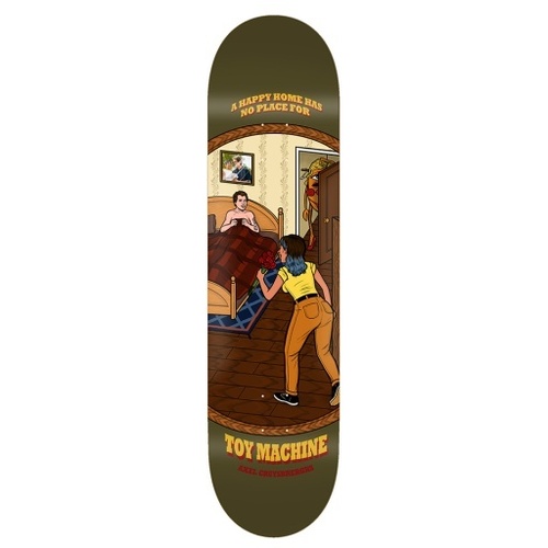 Toy Machine Deck 8.3 Happy Home Axel Cruysberghs
