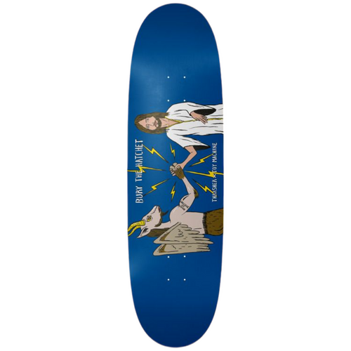 Thrasher x Toy Machine Deck Bury the Hatchet Egg Shape 8.8