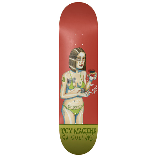 Toy Machine Deck 8.50 Collins No Fear