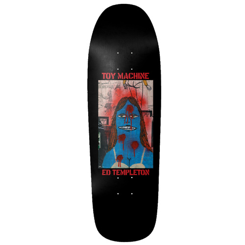 Toy Machine Deck Tempelton Graffiti 9.5 Inch Width