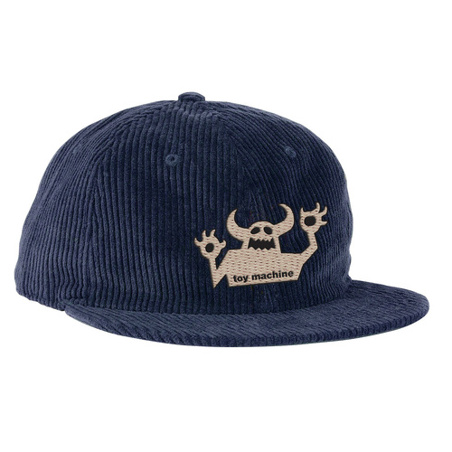 Toy Machine Hat OG Monster Corduroy Navy