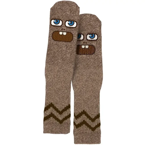 Toy Machine Socks Betard Fooser Heather Brown