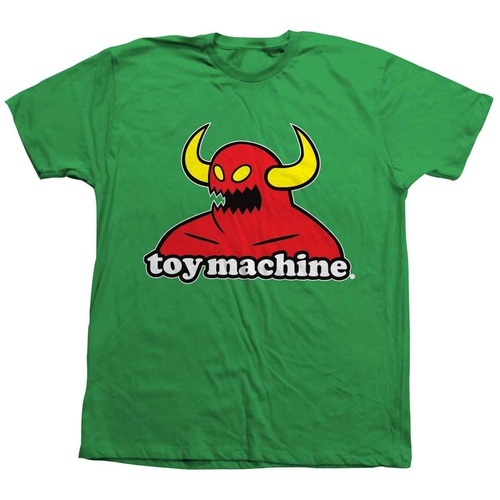 Toy Machine Tee Monster Tee Kelly Green [Size: Mens Medium]