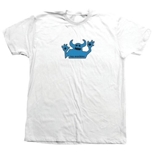 Toy Machine Tee OG Monster 90s Tee White [Size: Mens Small]
