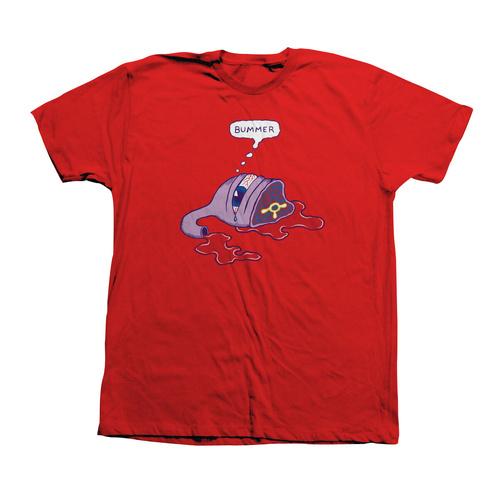 Toy Machine Tee Bummer Red [Size: Mens Small] [Colour: Red]