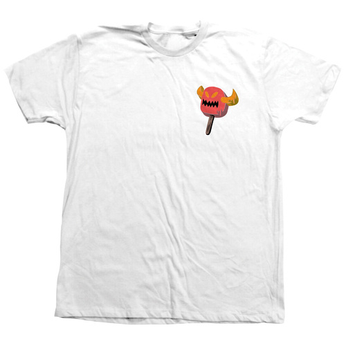 Toy Machine Tee Lost and Found White [Size: Mens Large] [Colour: White]