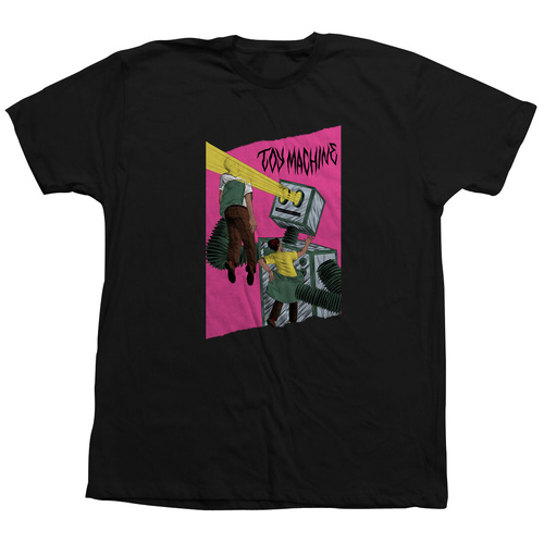 Toy Machine Tee Robot Horror Black [Size: Mens Medium] [Colour: Black]