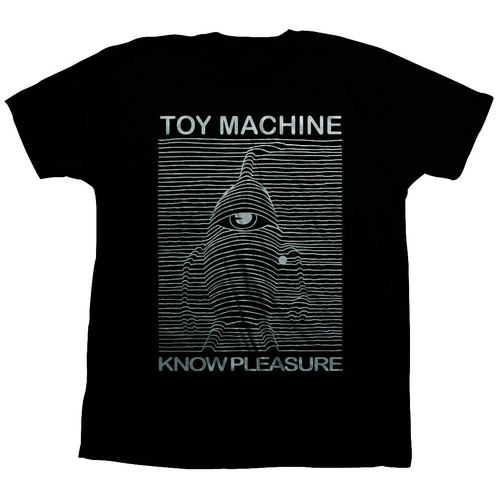 Toy Machine Tee Toy Division Black [Size: Mens Medium] [Colour: Black]