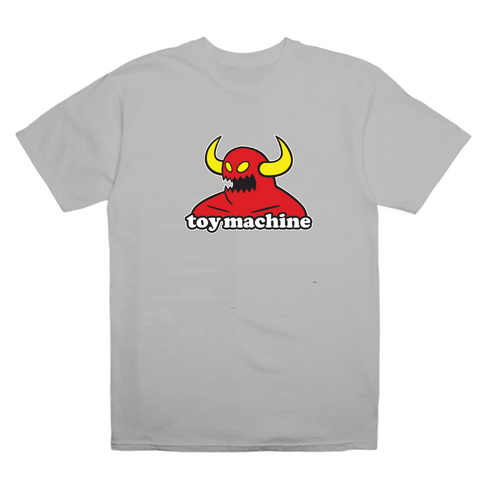 Toy Machine Youth Tee Monster Ash Grey [Size: Youth 12]