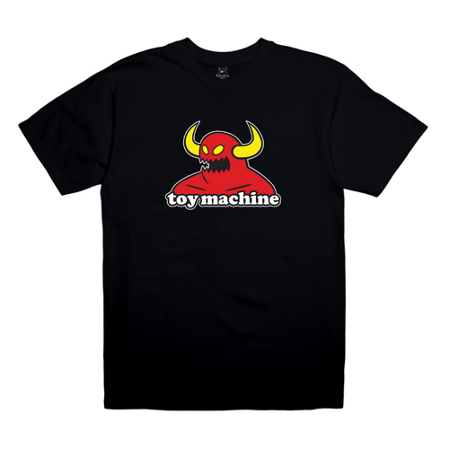 Toy Machine Youth Tee Monster Black [Size: Youth 16] [Colour: Black]