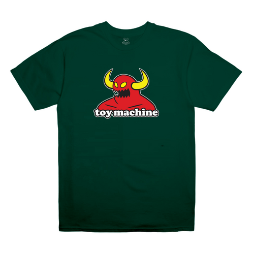 Toy Machine Youth Tee Monster Forest Green [Size: Youth 8]