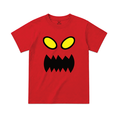 Toy Machine Youth Tee Monster Face Red [Size: Youth 8] [Colour: Red]