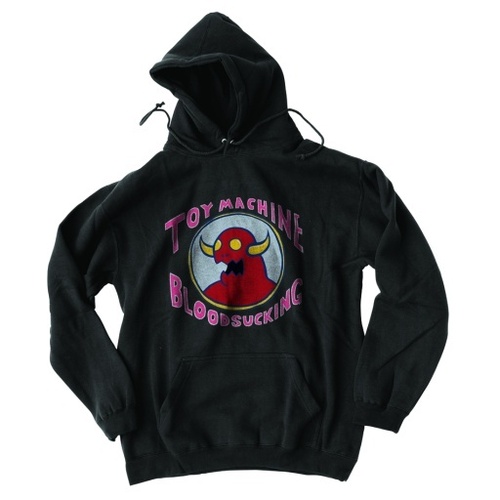 Toy Machine Hoodie Tally Ho Monster Hood Black [Size: Mens Small]