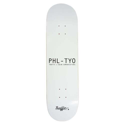Traffic x Color Deck Luggage 8.25