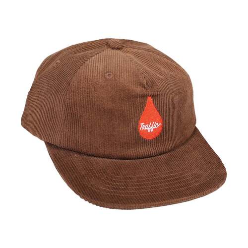 Traffic Hat Color Communications Collab Corduroy Dark Brown