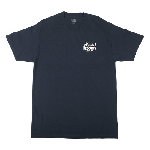 Traffic Tee Hiroki's Records Navy [Size: Mens Large]