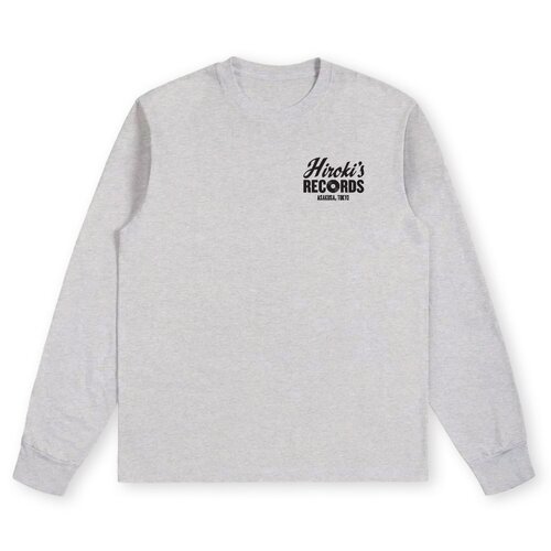 Traffic Tee L/S Tee Hirokis Records Ash [Size: Mens Small]