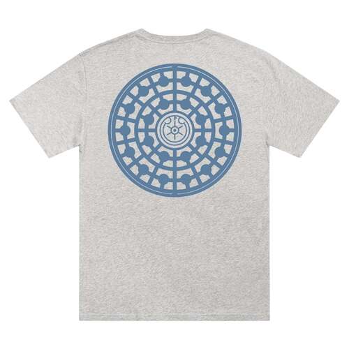 Traffic Tee Color Communications Collab Manhole Ash [Size: Mens Small]