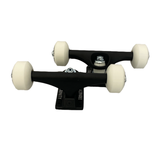 Trinity Trucks Combo Wheels Bearings Black 4.75 (7.5 Inch Width)	