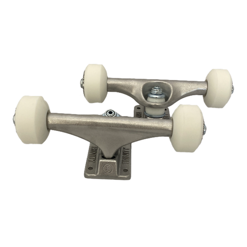 Trinity Trucks Combo Wheels Bearings Silver 4.75 (7.5 Inch Width)