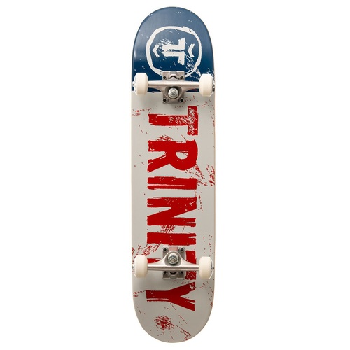 Trinity Complete Brushed Logo Black/White/Red 8.0