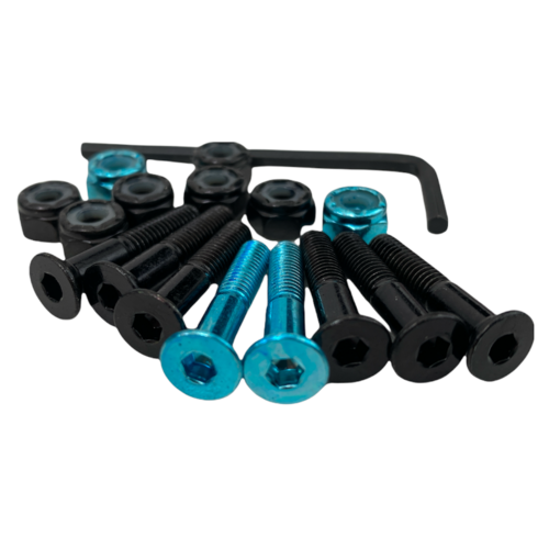 Trinity Hardware 1 Inch 2 Blue/Cyan/Black