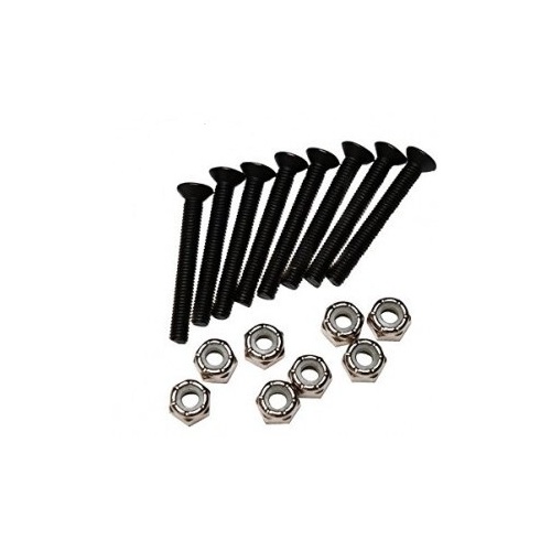 Trinity Hardware 1.25 Inch Black Phillips Head