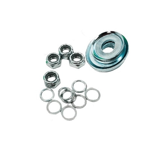 Trinity Axle Truck Pack (4 Nuts 8 Washers 4 Bushing Washers)