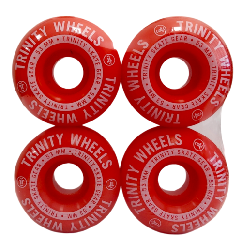 Trinity Wheels Red 53mm