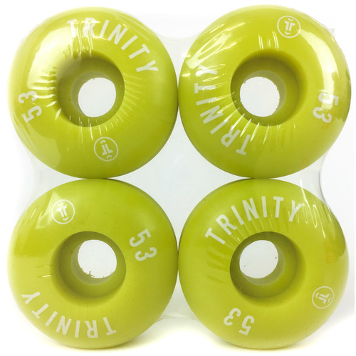 Trinity Wheels 53mm 100a Mustard