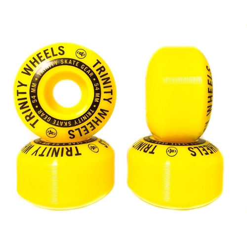 Trinity Wheels 54mm (100a) Yellow Round