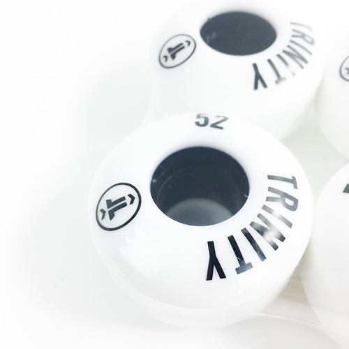 Trinity Wheels white Invisible Core 52mm