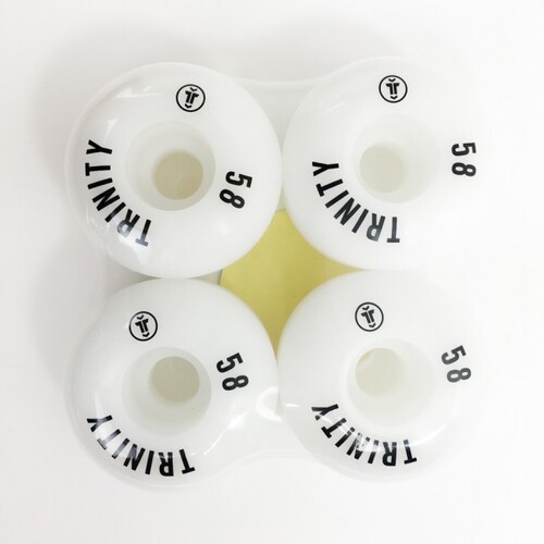 Trinity Wheels White 58mm